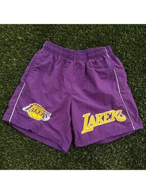 NBA Women's Purple Los Angeles Lakers Shorts Size XS Lightweight Athletic Wear